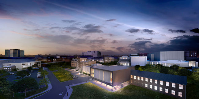 Marilyn I Walker School of performing arts building rendering