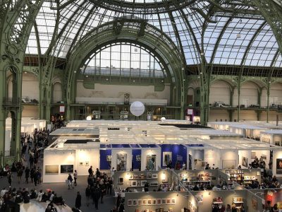Paris Photo gallery displays interior view