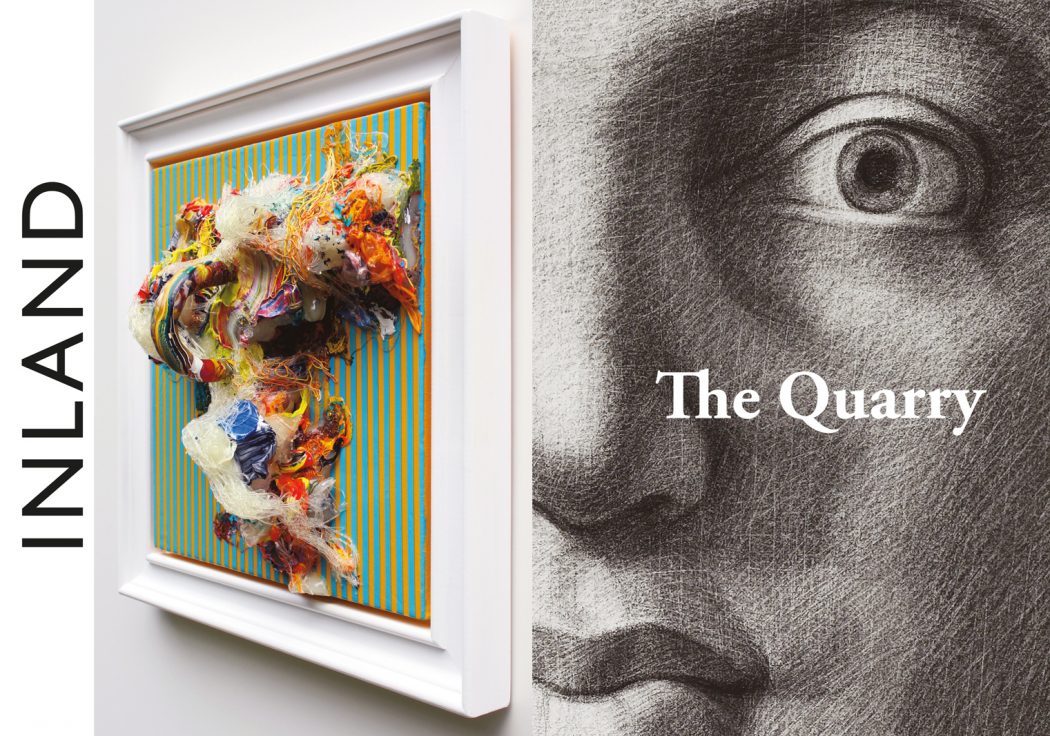 Inland and The Quarry, Small Walker Press book covers