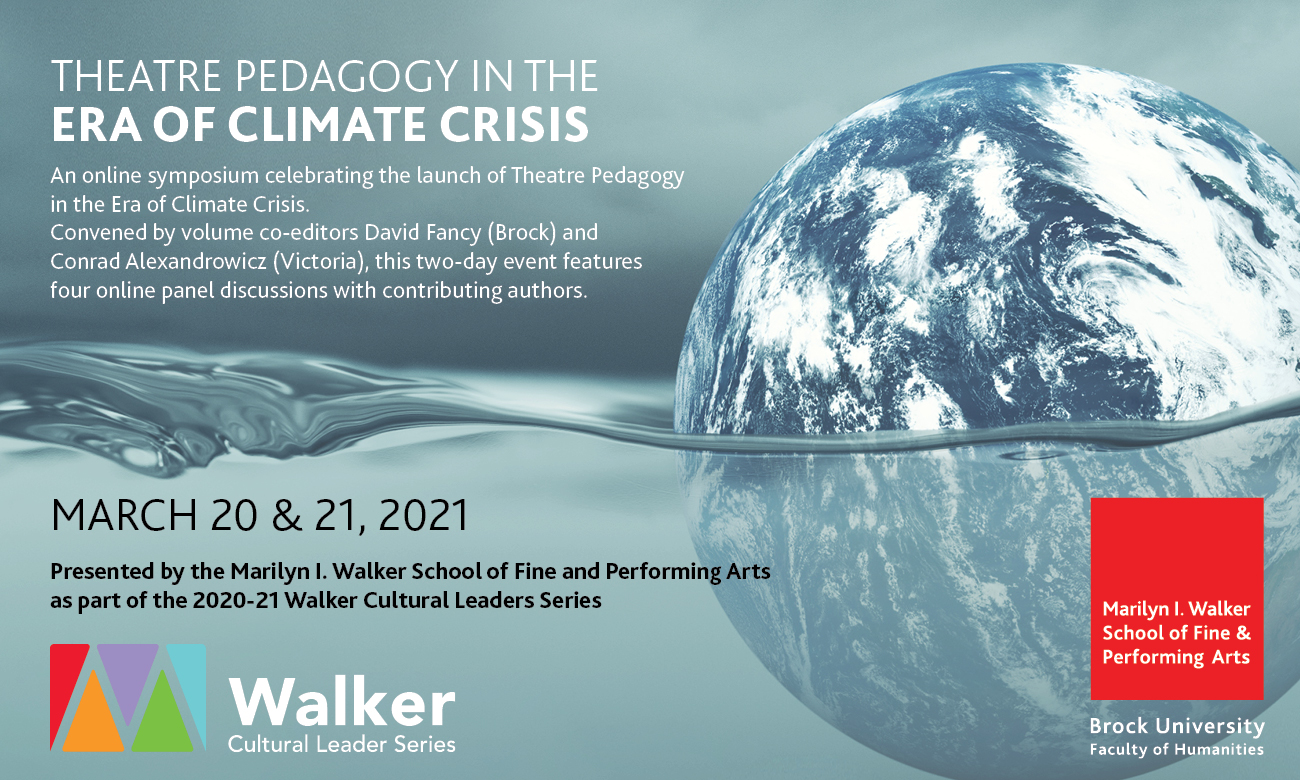 Walker cultural leaders series era of climate crisis poster