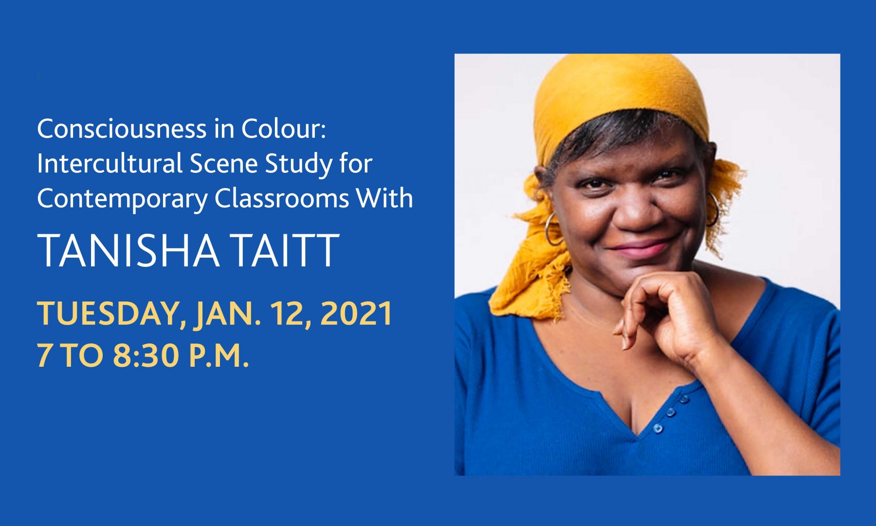 BIPOC Speaker Series welcomes Tanisha Taitt