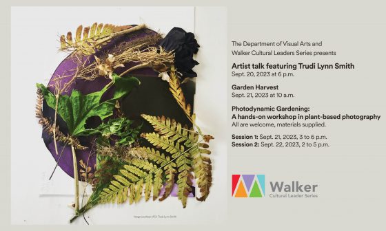 Walker Cultural Leaders Series Trudi Lynn Smith poster