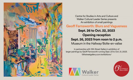Walker Cultural Leaders Series Geoff Farnsworth poster