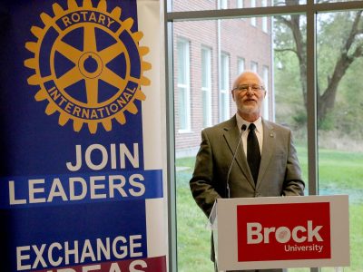 Brock University Interim President Tom Traves