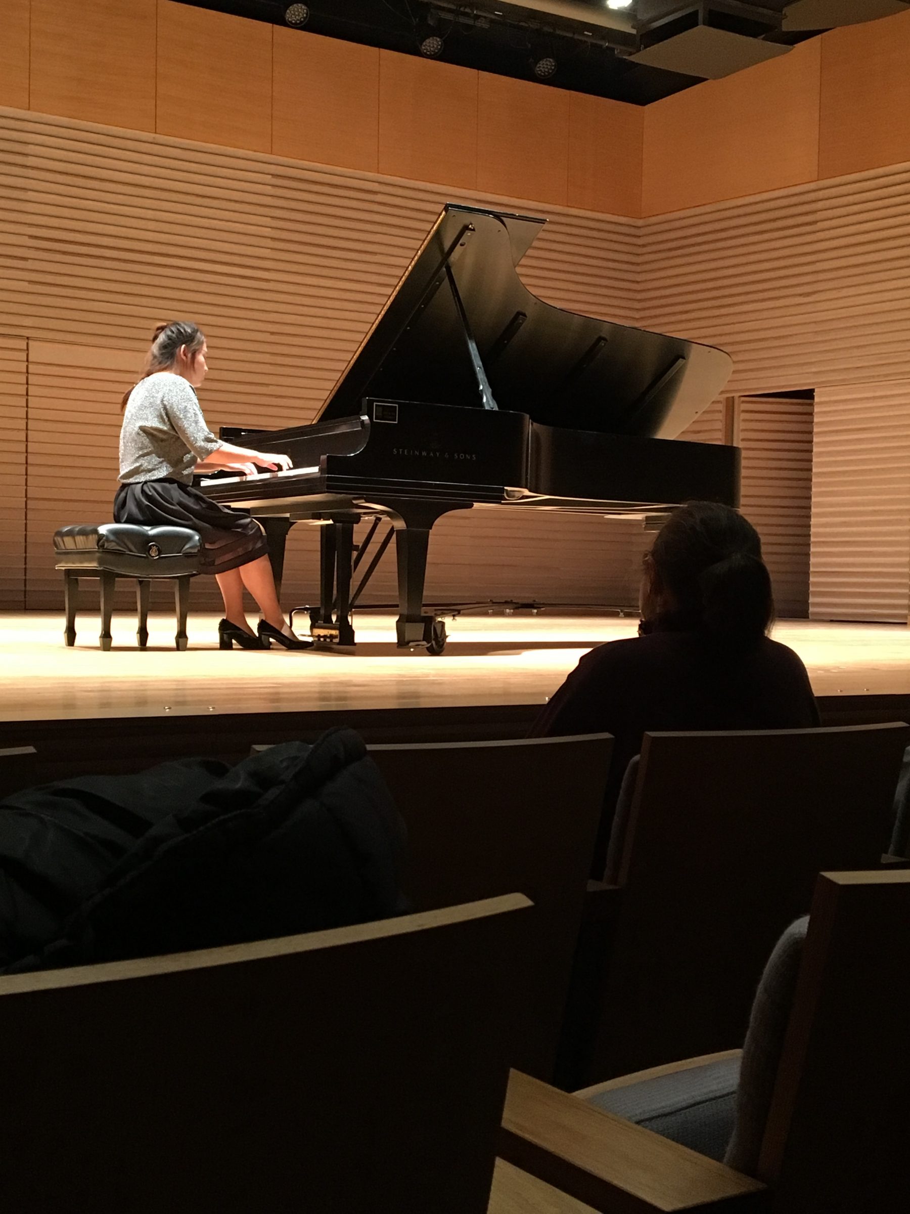 Sherry Yu is one of six pianists who will perform in the last Music@Noon concert of the 2017-18 season on Tuesday, April 3.