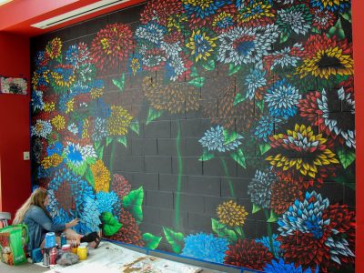 Chardon Trimble-Kirk painting mural