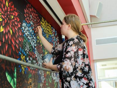 Chardon Trimble-Kirk painting mural