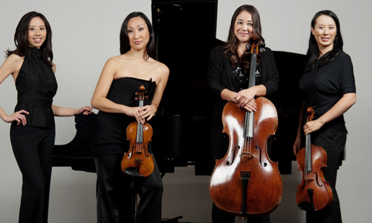Ensemble Made In Canada: The Mosaïque Project women with cello viola and violin