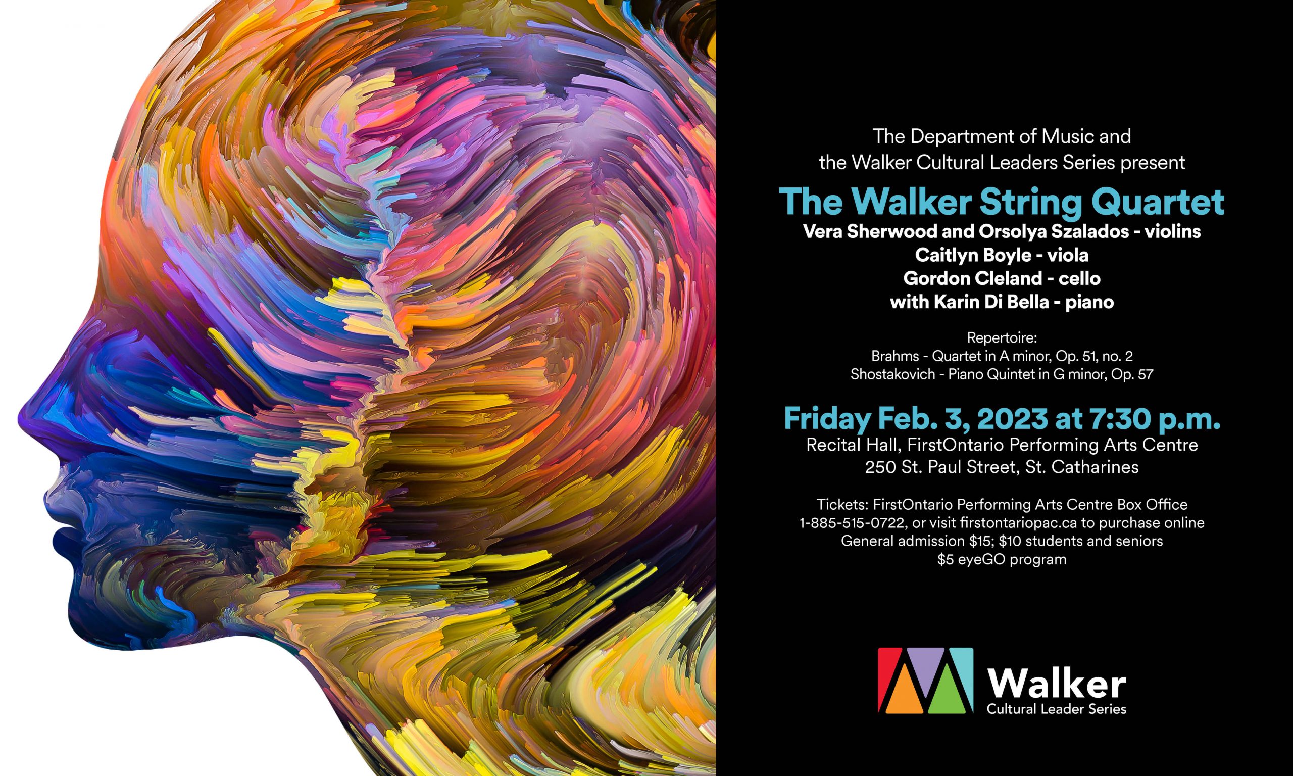 Walker String Quartet poster
