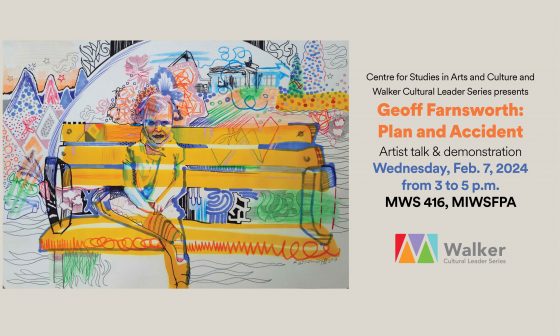 Walker cultural leaders Geoff Farnsworth poster