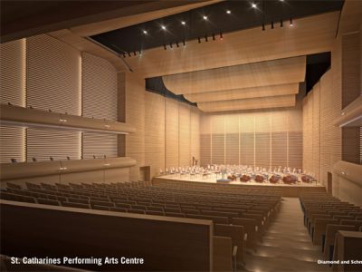 PAC: interior view, Concert Hall