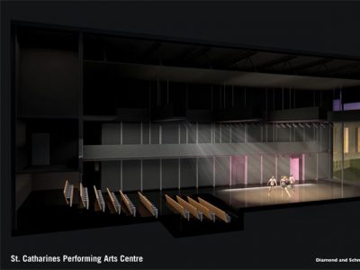 PAC: interior view, Theatre/Dance Venue