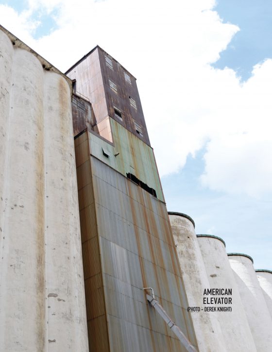 SILO CITY industrial building exterior