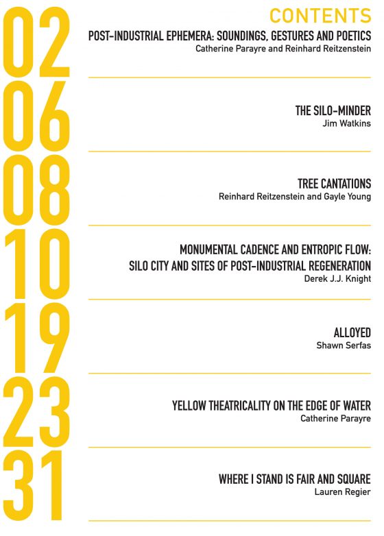 silo city calendar poster