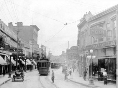 downtown St. Catharines, about 1915