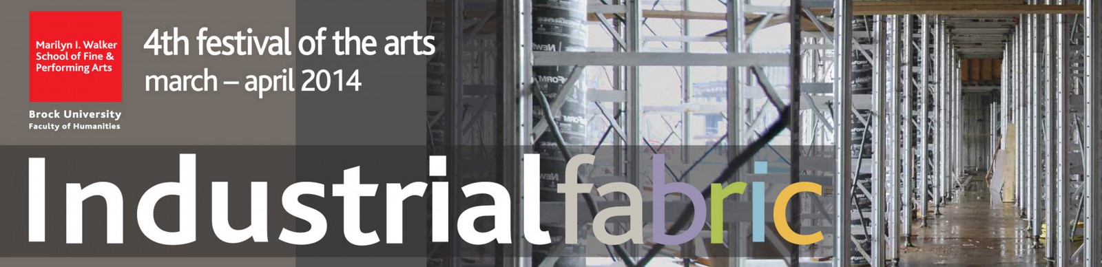 Industrial fabric poster