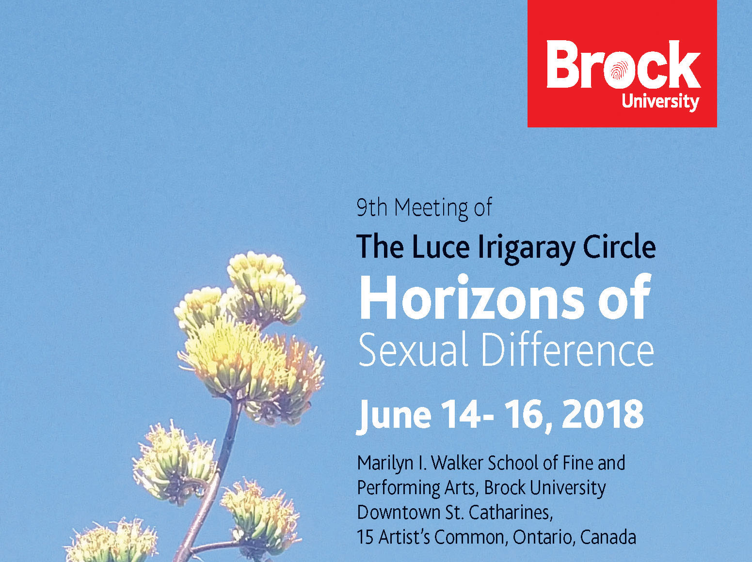 Horizons of sexual difference Poster