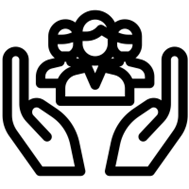 Image of People helping others