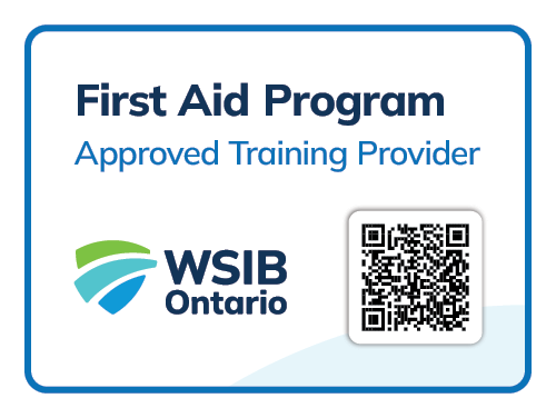 FA QR WSIB FIRST AID PROGRAM APPROVED PROVIDER