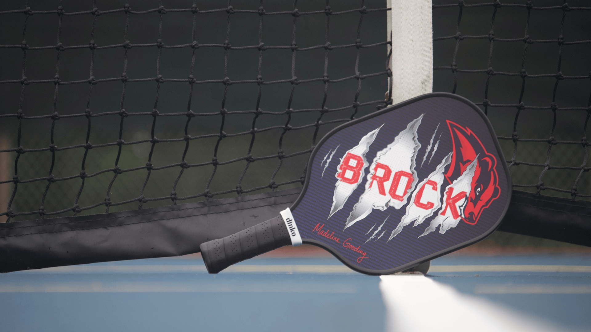 Maddie Gooding's Brock Recreations winning pickleball paddle design 