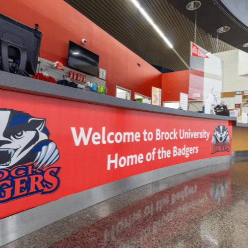 Walker Welcome desk