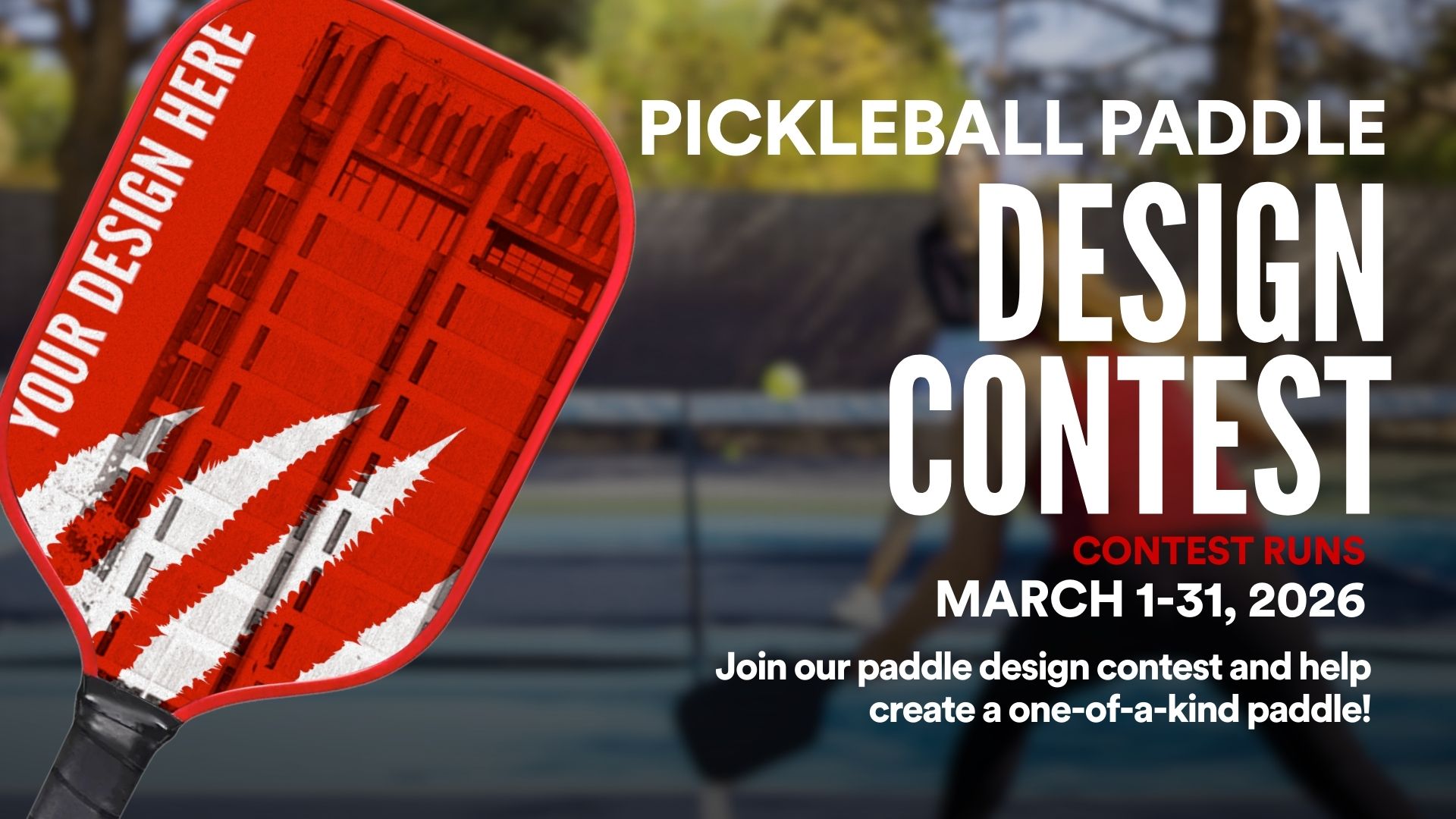 Pickleball Paddle Design Contest