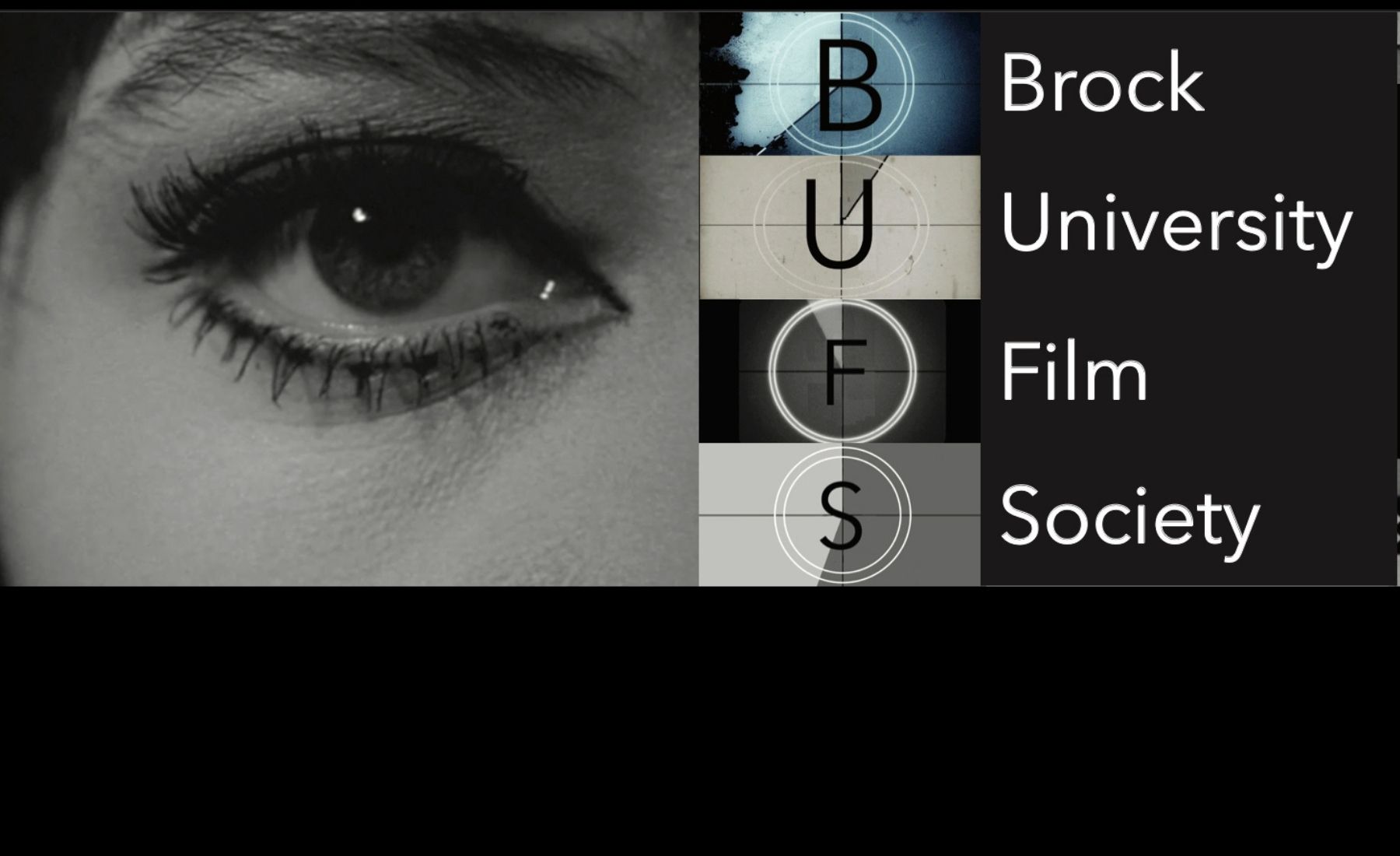 Brock University Film Society poster 