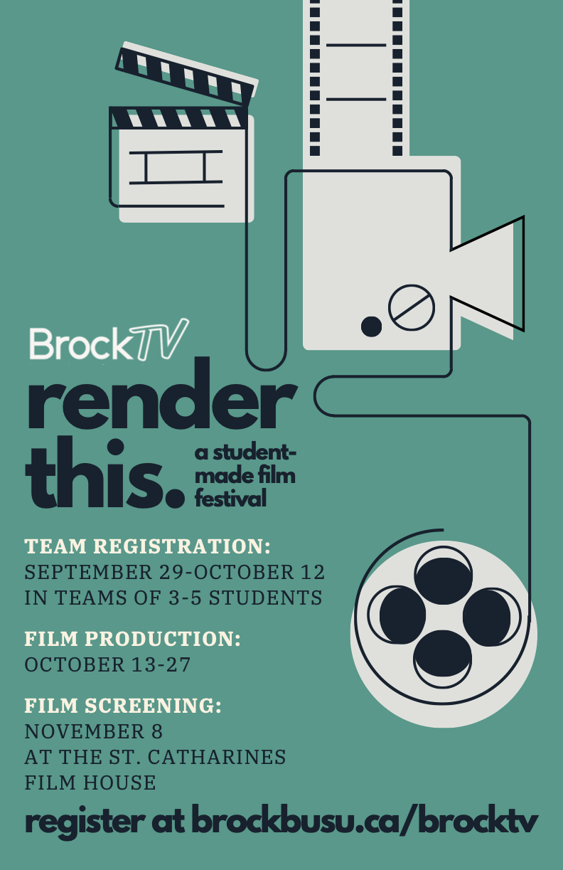 Brock TV render this film festival poster