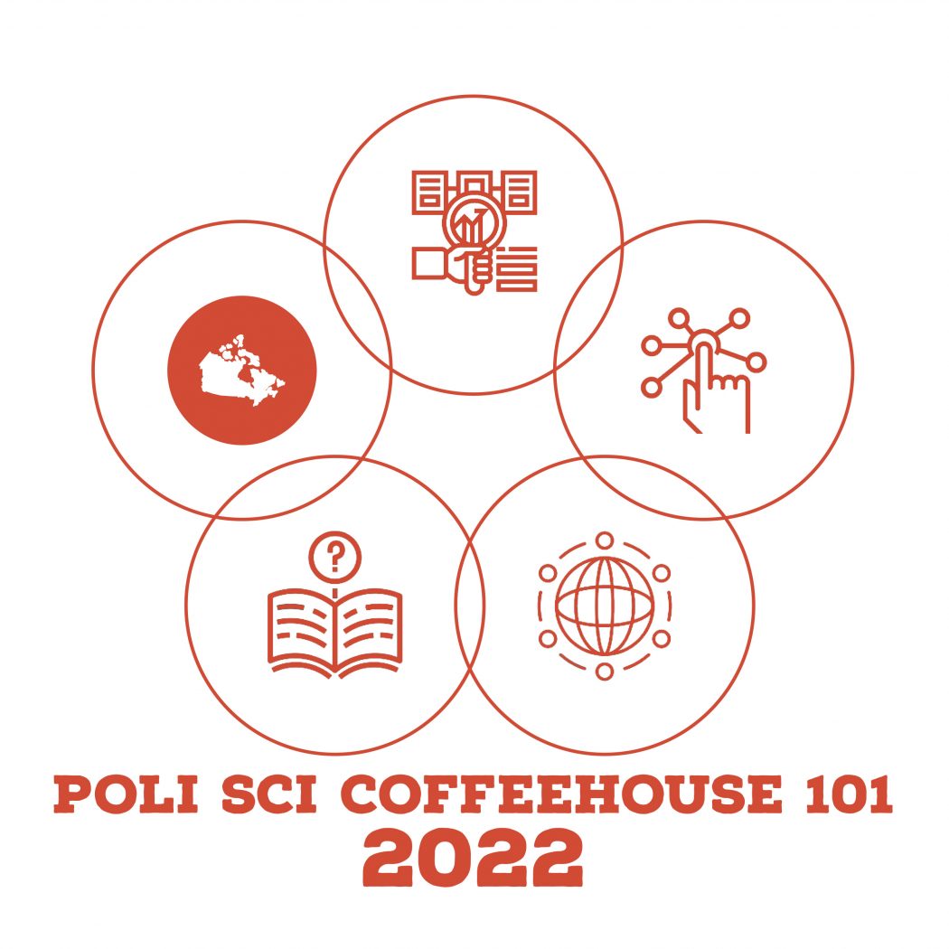 Political Science coffeehouse 2022 poster
