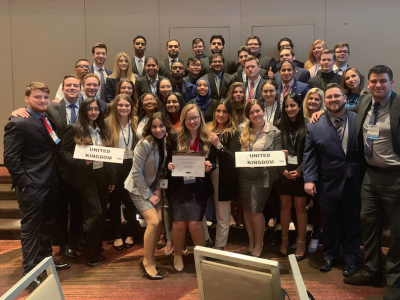 Model UN Club Wins Distinguished Team Award