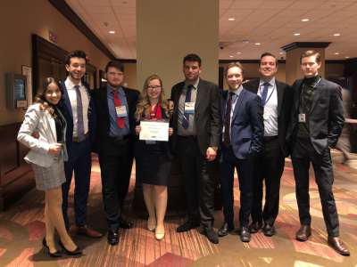 Model UN Club Wins Distinguished Team Award