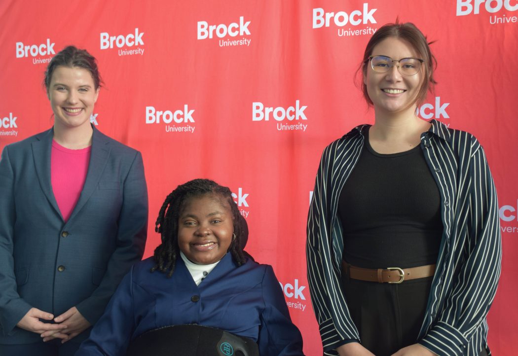 Erika Savage, Temilade Adesina, and Mackenzie Rockbrune