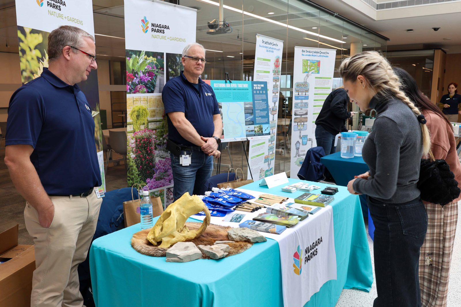 Niagara Parks representatives at World Water Day 2026