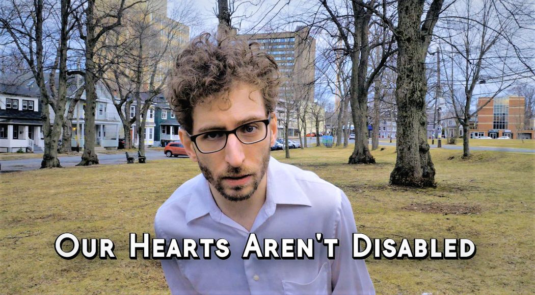 film still from Our Hearts Aren't Disabled