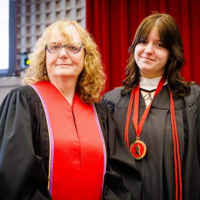 Anne McCourt and Christabell Creighton