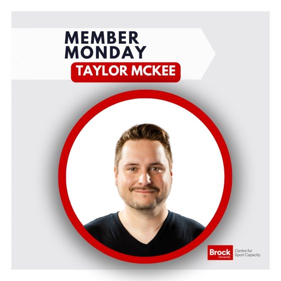 Taylor McKee Member Monday Photo Taylor McKee Member Monday Photo
