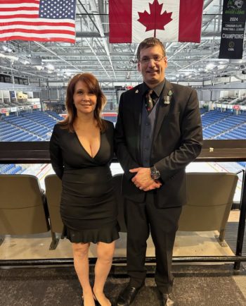 Community Partner Award_Brandon DiSimine and Nancy Deslauriers